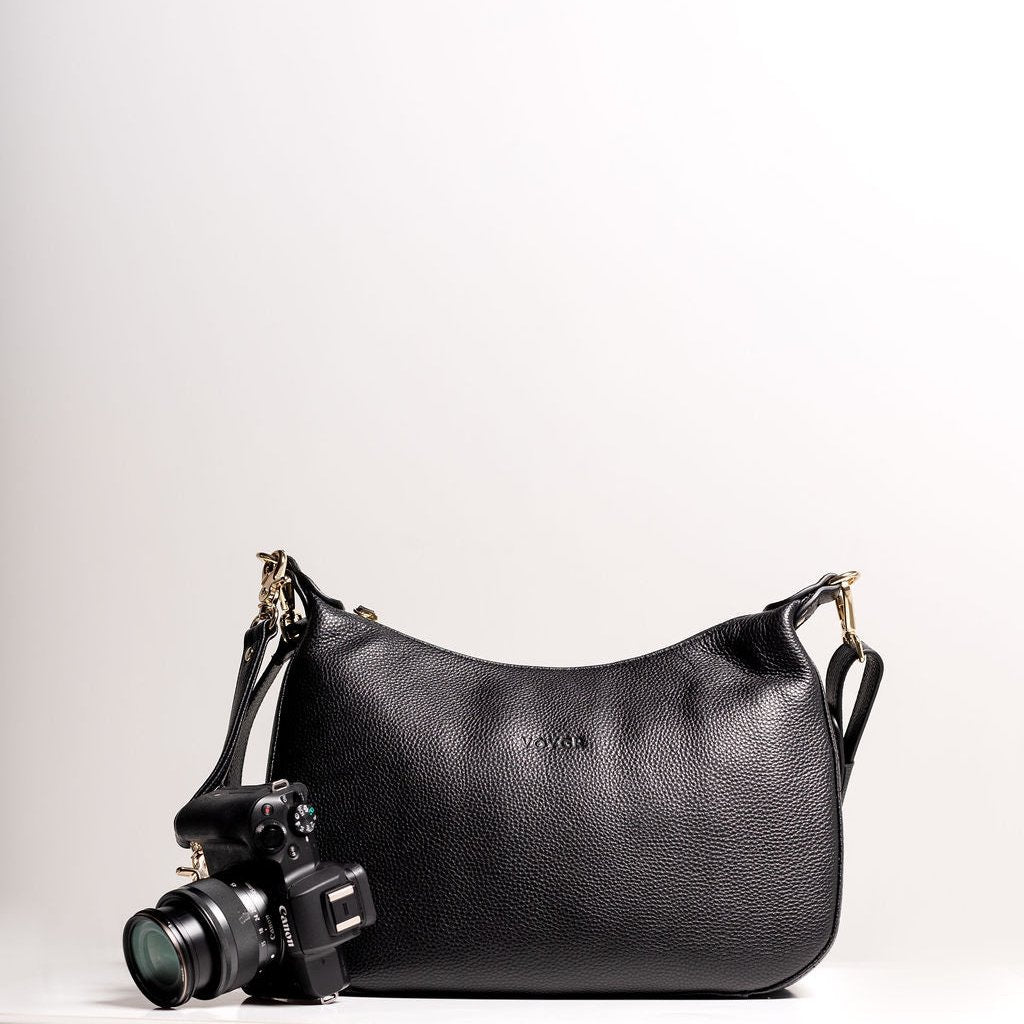 Black VOYGR Essential Camera Bag Standalone View