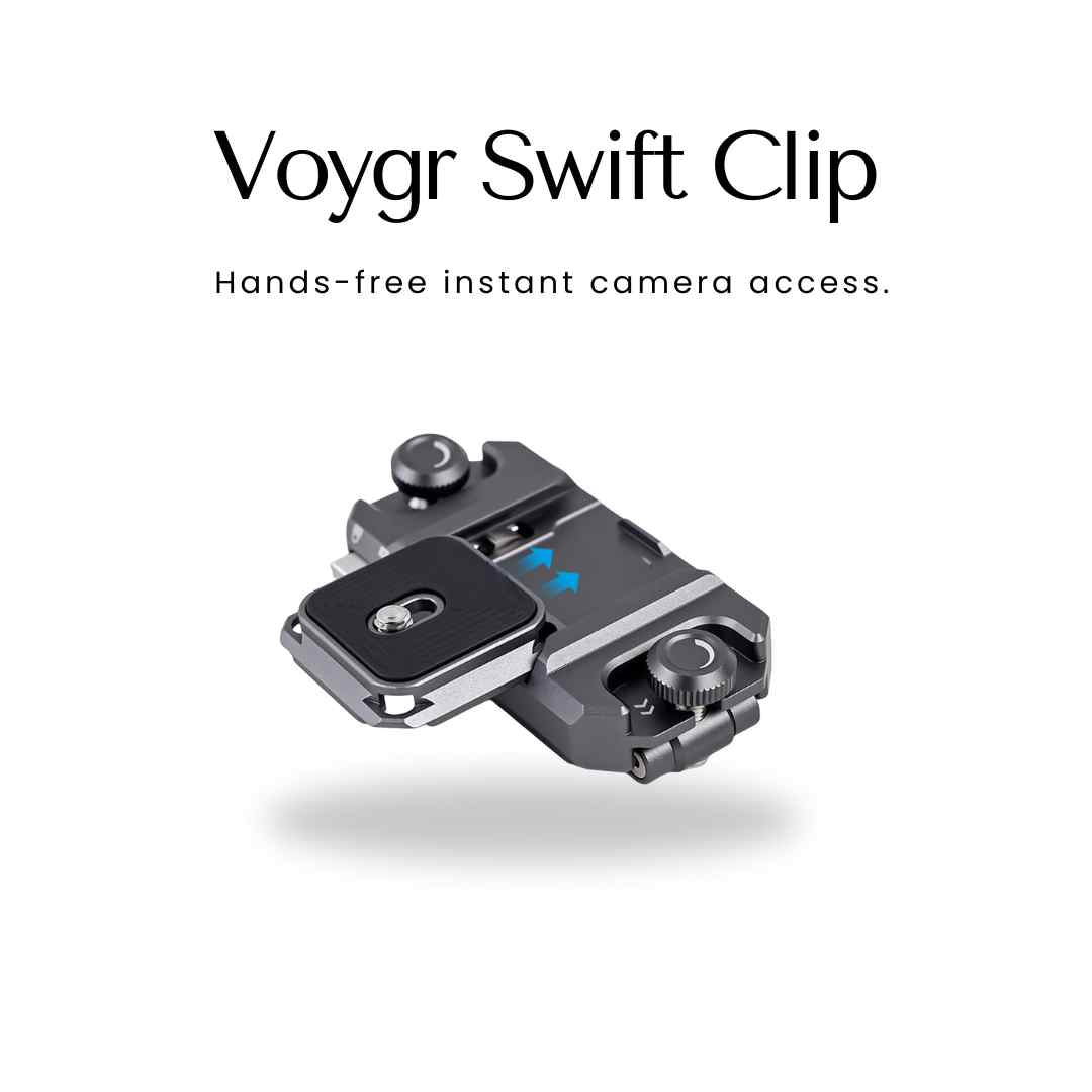 Voygr Swift Clip Camera Quick Release Kit